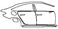 (right) Door+Rear Fender+Side Skirt