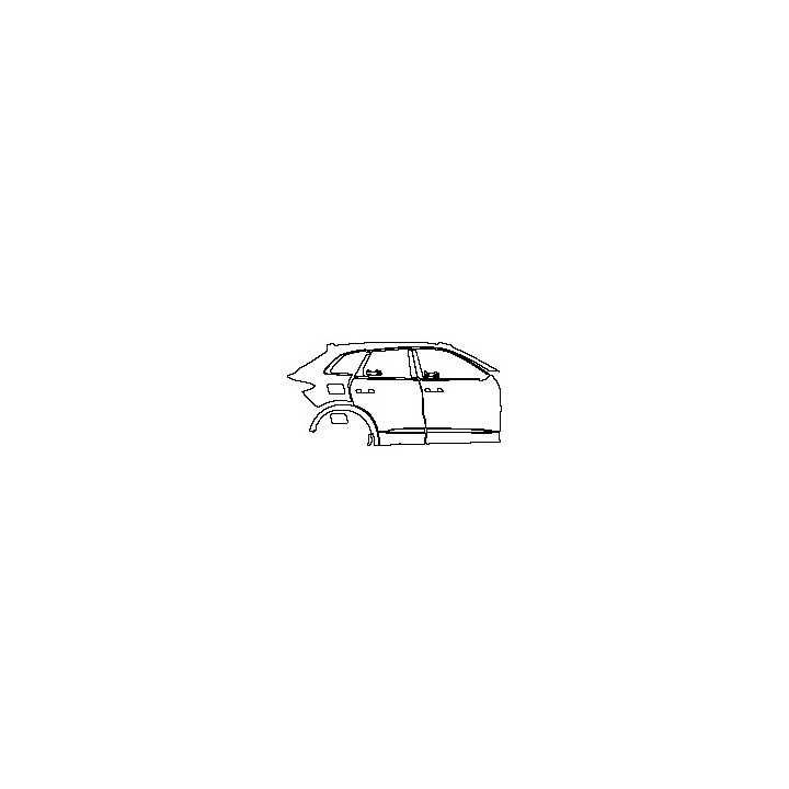 (right) Door+Rear Fender+Side Skirt