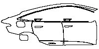 (right) Door+Rear Fender+Side Skirt