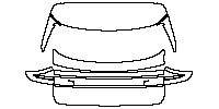 AITO AITO M5 EV 2022 - Trunk Lid (without emblem)