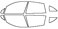 Aston Martin DBX 707 Windows 2022 - Side Window