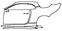 (left) Door+Rear Fender+Side Skirt