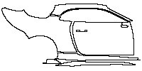 (right) Door+Rear Fender+Side Skirt