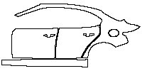 (left) Door+Rear Fender+Side Skirt