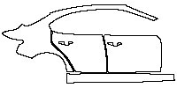 (right) Door+Rear Fender+Side Skirt