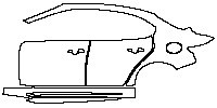(left) Door+Rear Fender+Side Skirt