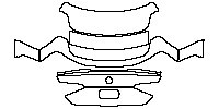 Alfa Romeo Giulia GTA M 2022 - Trunk Lid (without emblem)