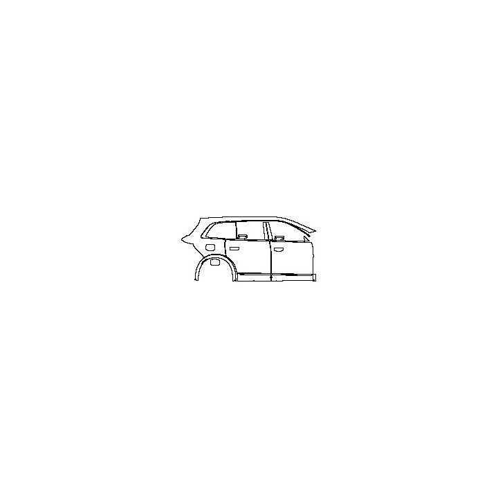 (right) Door+Rear Fender+Side Skirt