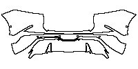 Avatr Avatr 12 Exterior 2025 - Rear Bumper (with 6 PDC)