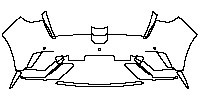 BYD Dolphin (CN) Flagship 2021 - Rear Bumper (with 3 PDC)