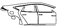(right) Door+Rear Fender+Side Skirt