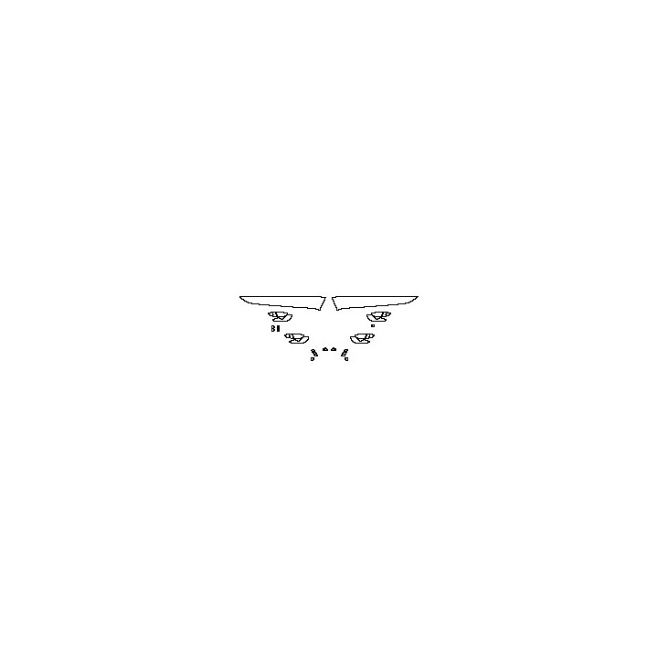 Bentley Flying Spur Interior 2020 - Door Trim (Without chrome strip)