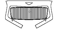 Bentley Flying Spur Speed 2025 - Grille (with Winged B Emblem)