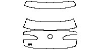 BMW X4 M Sport 2014 - Trunk Lid (with X4 emblem)