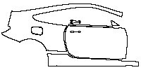 (right) Door+Rear Fender+Side Skirt