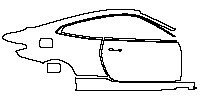 (right) Door+Side Skirt+Rear Fender