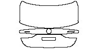 BMW 4 Series Coupe 2014 - Trunk Lid (with ''XDrive'' ''4XXi'' emblem,without spoiler)
