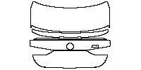 BMW 4 Series Coupe 2021 - Trunk Lid (with ''M4'' emblem)