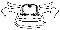 BMW iX Exterior 2021 - Bumper+Headlamp (without Girlle)