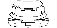 BMW iX Exterior 2021 - Trunk Lid (with ''iX'' ''xDrive50i'' emblem)