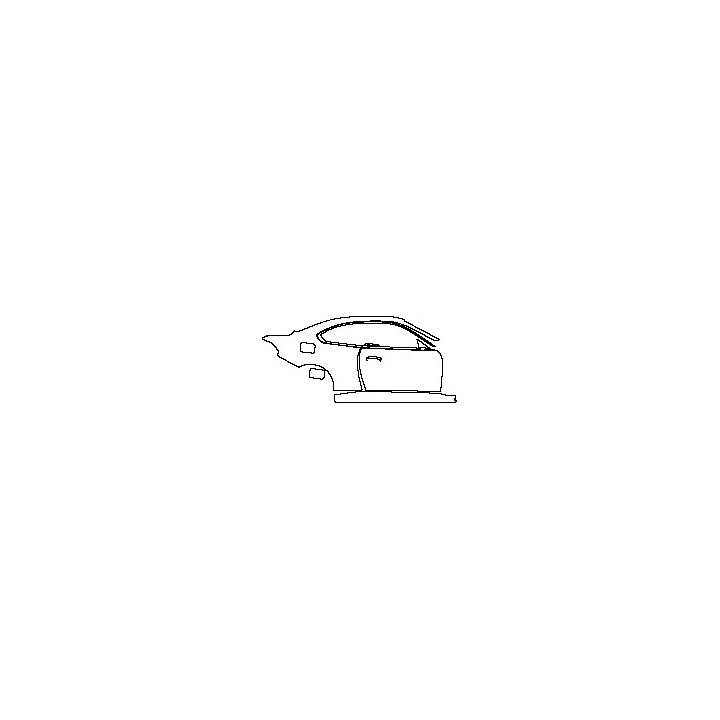 (right) Door+Side Skirt+Rear Fender