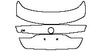 BMW i4 Exterior 2023 - Trunk Lid (with ''i4'' emblem，without spoiler)