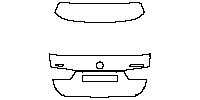 BMW 3 Series Touring/Wagen 2012 - Trunk Lid (with ''xDrive'' ''M340i'' emblem)