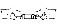 BMW 3 Series Touring/Wagen 2020 - Rear Bumper