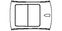 BMW 3 Series Sedan 2012 - Roof (with sunroof)