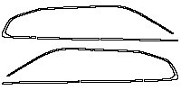 Window chrome strip