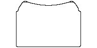 BMW XM Exterior 2023 - Hood (Split design, for 60in width materials)