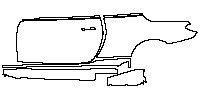 BMW 4 Series Convertible 2014 - (left) Door+Rear Fender+Side Skirt (with M Performance Package)