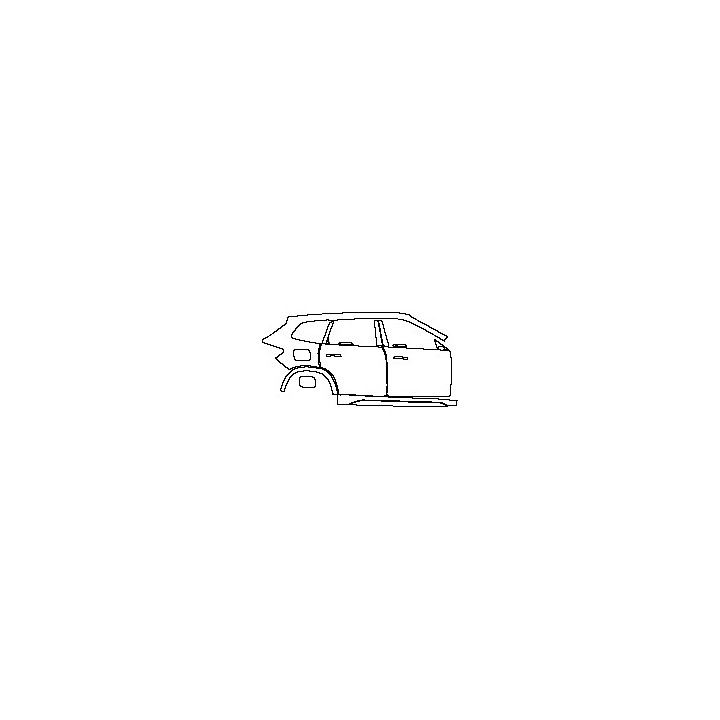(right) Door+Rear Fender+Side Skirt
