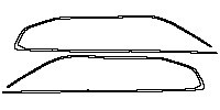 Chrome strip
