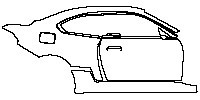 (right) Door+Rear Fender+Side Skirt