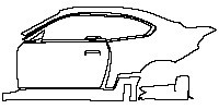 (left) Door+Rear Fender+Side Skirt