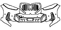 BMW X5 Standard Wheelbase 2014 - Bumper+Headlamp