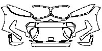 BMW 3 Series Touring/Wagen 2012 - Bumper+Headlamp