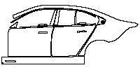 (left) Door+Rear Fender+Side Skirt