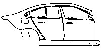 (right) Door+Rear Fender+Side Skirt