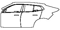 (left) Door+Rear Fender