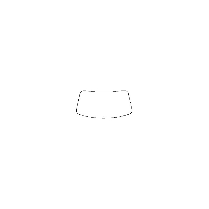BMW X7 Window 2019 - Windshield (inside) (without mirror cut)