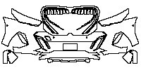BMW i5 Exterior 2024 - Bumper+Headlamp (without License plate cutout , with 6 PDC)