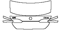 BMW i5 Exterior 2024 - Trunk Lid (with ''华晨宝马'' , ''530Li'' emblems)