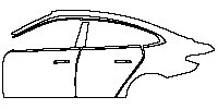 BMW 4 Series Gran Coupe 2015 - (left) Door+Rear Fender
