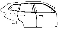 (left) Door+Rear Fender