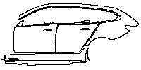 (left) Door+Rear Fender+Side Skirt