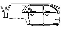 (right) Door+Rear Fender+Taillight