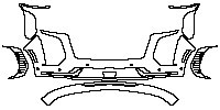 Cadillac Escalade ESV 2025 - Bumper+Headlamp