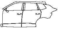 (left) Door+Rear Fender+Side Skirt